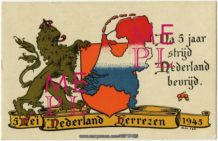 : WW2 - Liberation of the Netherlands - 5th May, 1945 : WW2 - Liberation of the Netherlands - 5th May, 1945