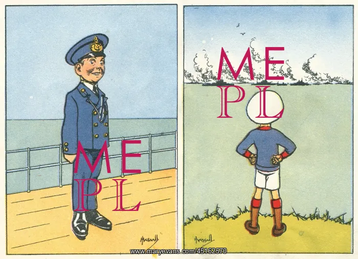 : WW2 Midshipman And Royal Navy Boy : WW2 Midshipman And Royal Navy Boy