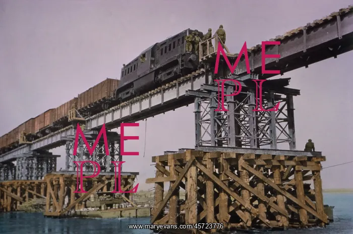  : WW2 - military - railroad - bridge