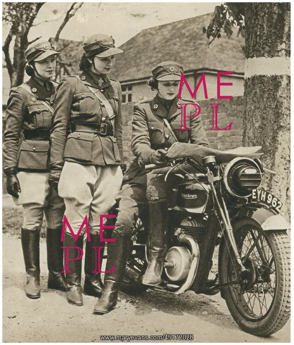: WW2 M.T.C. Despatch Riders : WW2 M.T.C. Despatch Riders