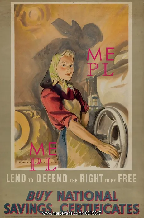  : WW2 - National Saving Certificates - Female