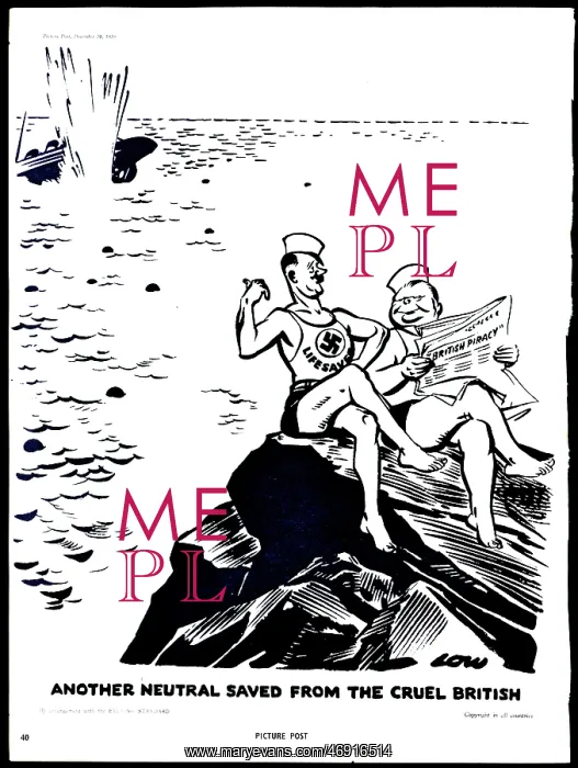  : WW2 - Neutral Saved, Picture Post