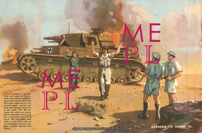 : WW2 Panzerkampfwagen Tank : WW2 Panzerkampfwagen Tank