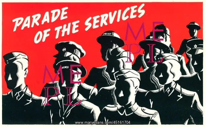 : WW2 Playbook, Parade Of The Services : WW2 Playbook, Parade Of The Services