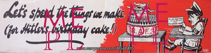 : WW2 poster, Let's speed the things we make : WW2 poster, Let's speed the things we make