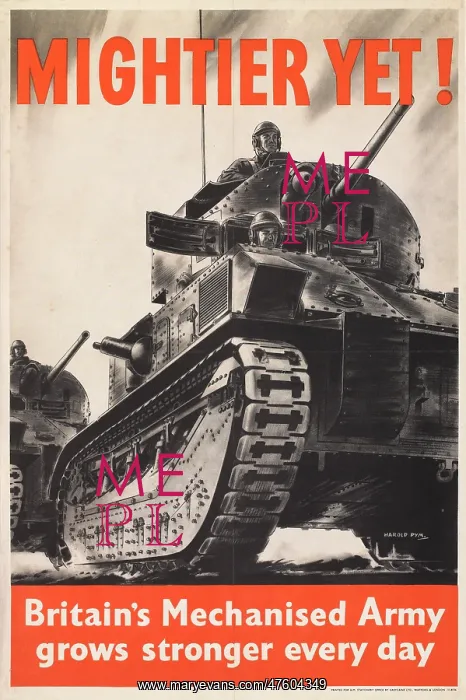  : WW2 Poster -- Mightier Yet!