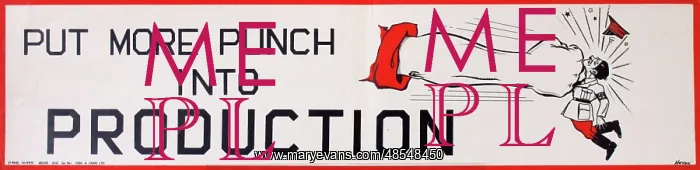 : WW2 poster, Put more Punch into Production : WW2 poster, Put more Punch into Production