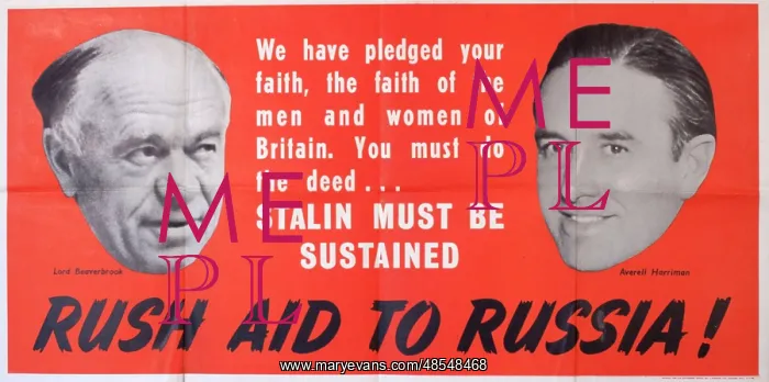 : WW2 poster, Rush Aid To Russia! : WW2 poster, Rush Aid To Russia!
