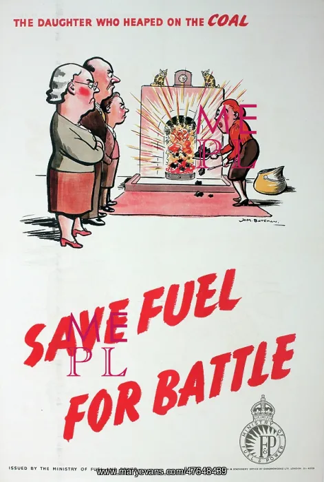 : WW2 poster, Save fuel for battle : WW2 poster, Save fuel for battle