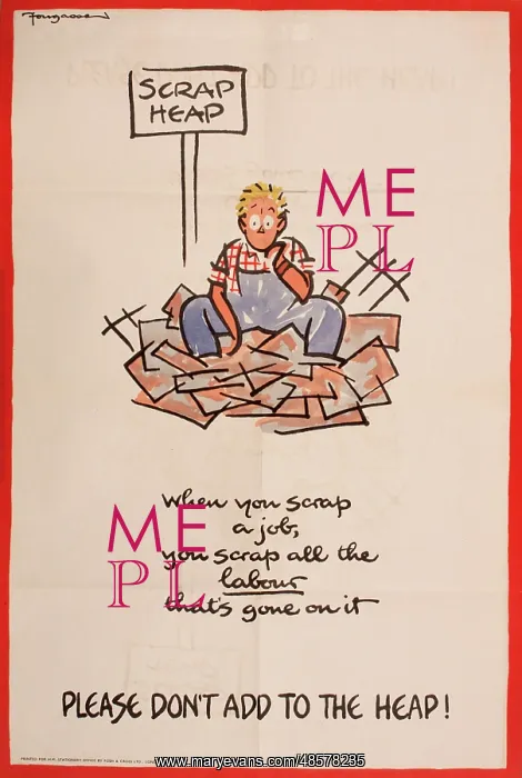 : WW2 poster, Scrap Heap : WW2 poster, Scrap Heap