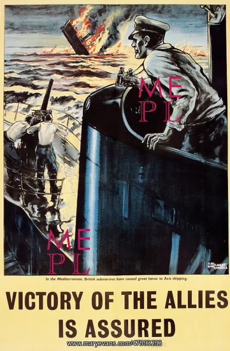 : WW2 poster, Victory of the Allies is Assured : WW2 poster, Victory of the Allies is Assured