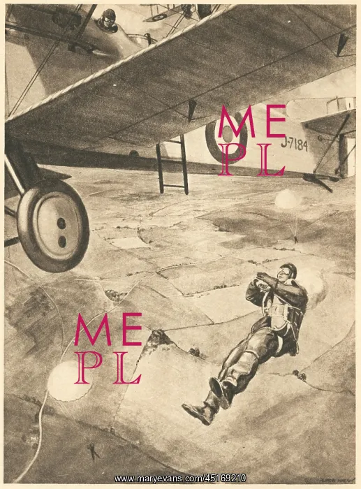 : WW2 - R.A.F. Parachute Practice : WW2 - R.A.F. Parachute Practice