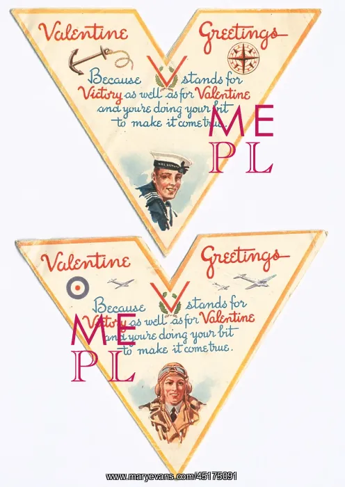 : WW2 R.A.F. And Royal Navy Valentines : WW2 R.A.F. And Royal Navy Valentines