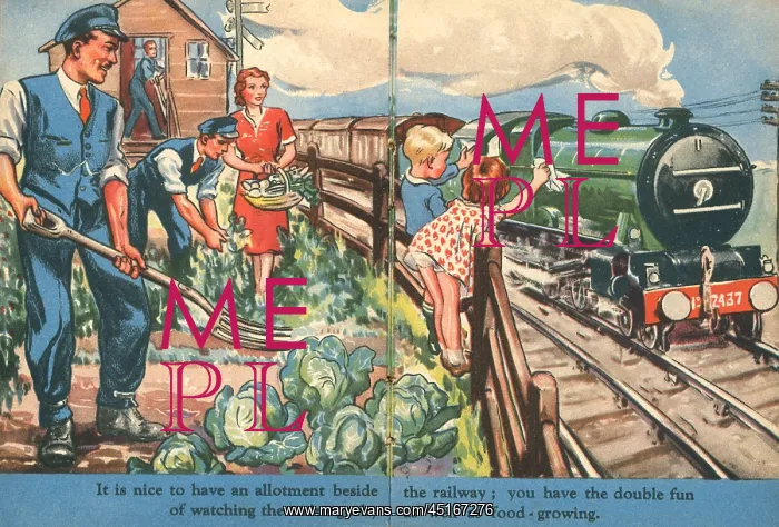 : WW2, Railway Allotment : WW2, Railway Allotment