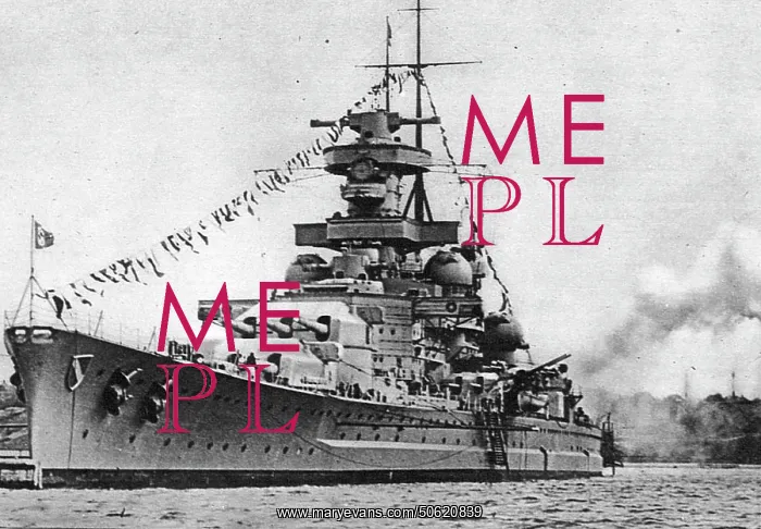 : WW2 - Scharnhorst - German Battleship : WW2 - Scharnhorst - German Battleship