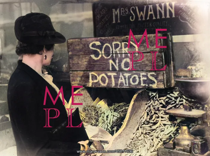 : WW2 - Shortage of Potatoes in Britain during the War : WW2 - Shortage of Potatoes in Britain during the War