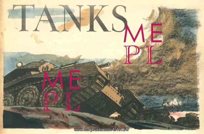 : WW2 Tanks. A front cover illustration of a WW2 childrens book : WW2 Tanks. A front cover illustration of a WW2 childrens book