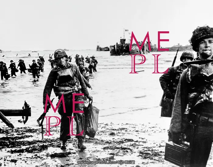 : WW2 - U.S. Army - Omaha Beach - Normandy : WW2 - U.S. Army - Omaha Beach - Normandy