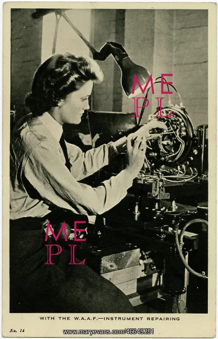 : WW2 - With the W.A.A.F. - Instrument Repairing : WW2 - With the W.A.A.F. - Instrument Repairing