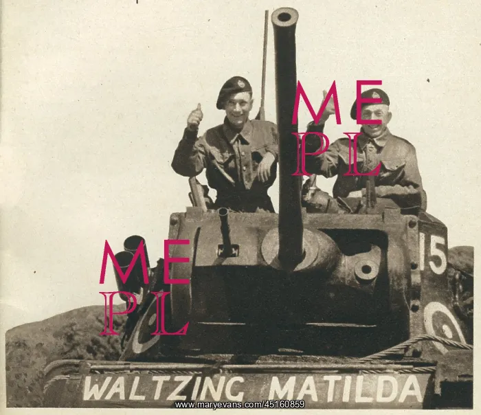 : WW2 Waltzing Matilda : WW2 Waltzing Matilda