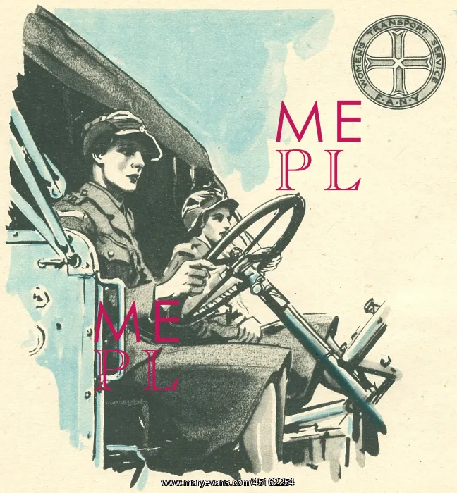 : WW2, Women's Transport Service : WW2, Women's Transport Service