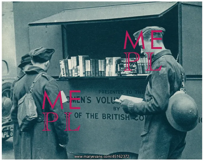 : WW2 W.V.S. Travelling Library : WW2 W.V.S. Travelling Library
