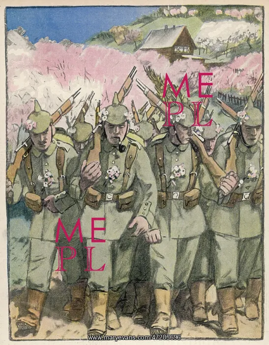 : WWI / 1915 / GERMANS / BLOSSOM : WWI / 1915 / GERMANS / BLOSSOM