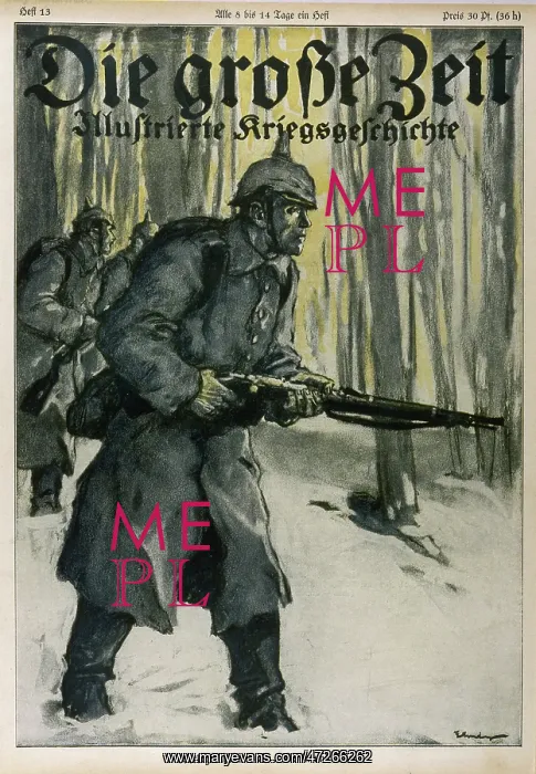: WWI / 1915 / GERMANS / WOOD : WWI / 1915 / GERMANS / WOOD