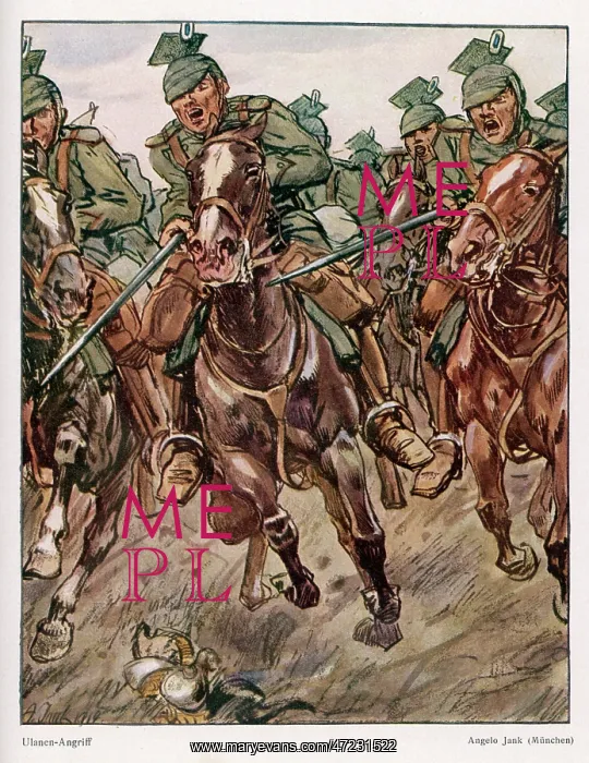  : WWI / 1915 / UHLAN CHARGE