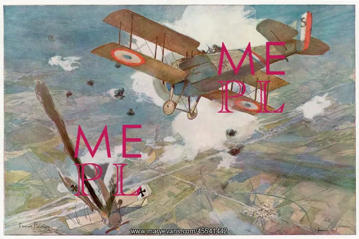  : WWI - 1918 - Air War - Spad