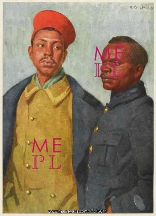 : WWI AFRICAN SOLDIERS : WWI AFRICAN SOLDIERS