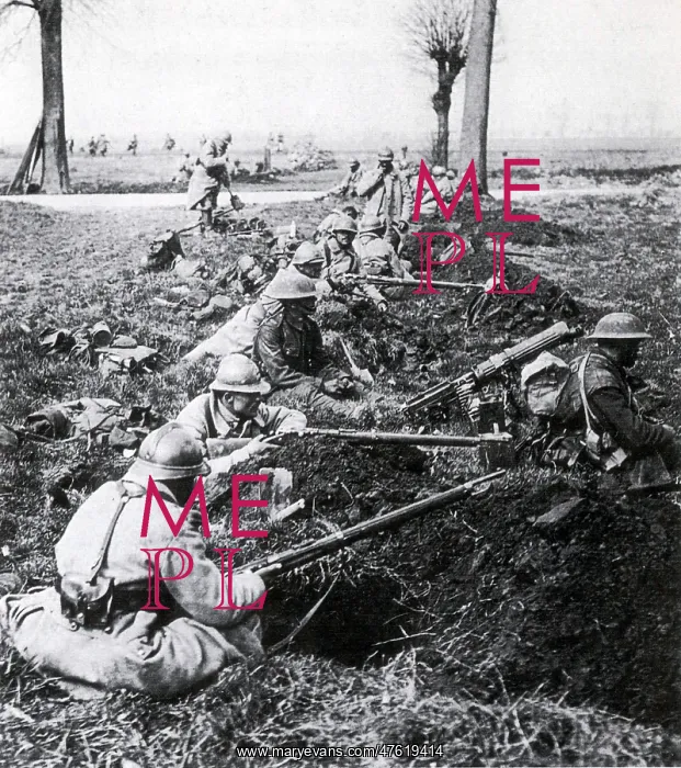 : WWI, Allied Forces, Second Battle of the Marne : WWI, Allied Forces, Second Battle of the Marne