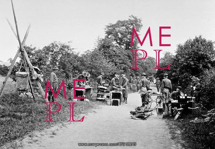 : WWI, Battalion Aid Station : WWI, Battalion Aid Station