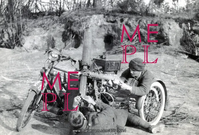 : WWI, BEF Motor Machine Gun Service : WWI, BEF Motor Machine Gun Service