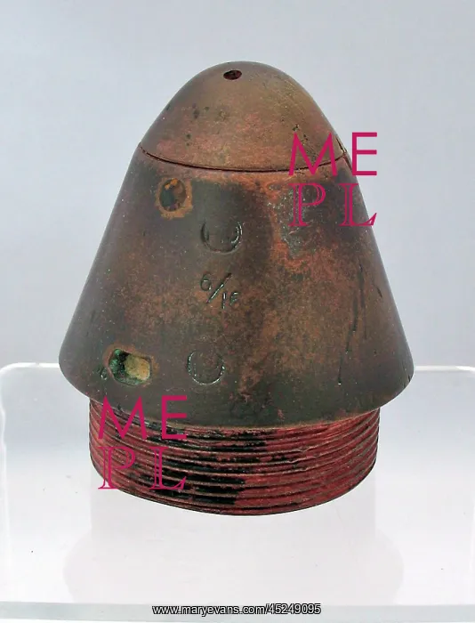 : WWI British 18 pounder high explosive fuse : WWI British 18 pounder high explosive fuse