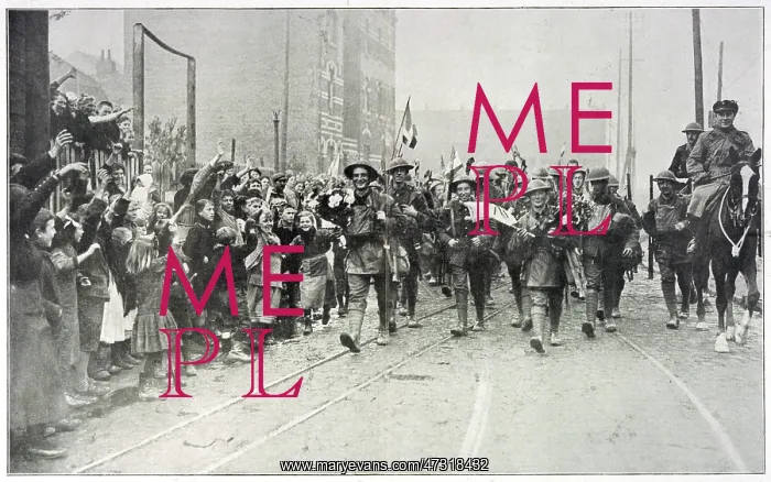 : WWI / BRITISH ENTER LILLE : WWI / BRITISH ENTER LILLE