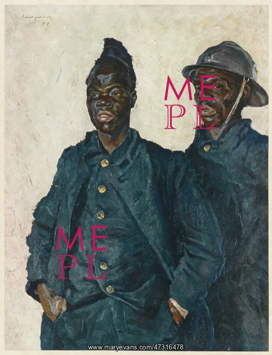 : WWI DAHOMEY SOLDIERS : WWI DAHOMEY SOLDIERS