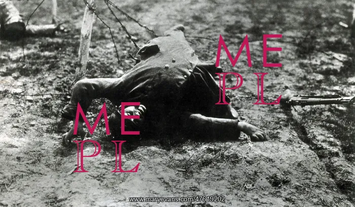 : WWI, Dead French Soldier : WWI, Dead French Soldier