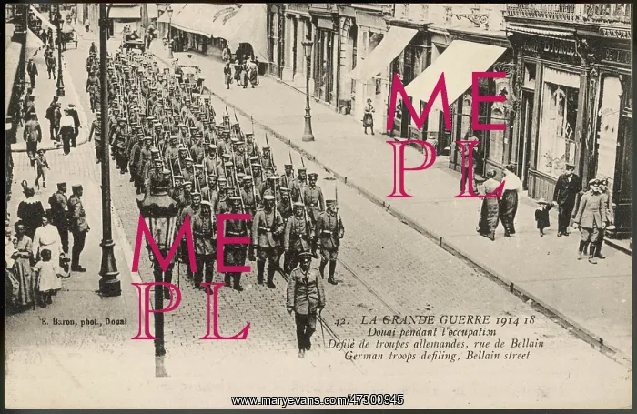 : WWI / DOUAI OCCUPIED : WWI / DOUAI OCCUPIED