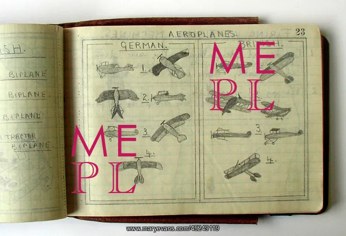 : WWI Field Message book : WWI Field Message book