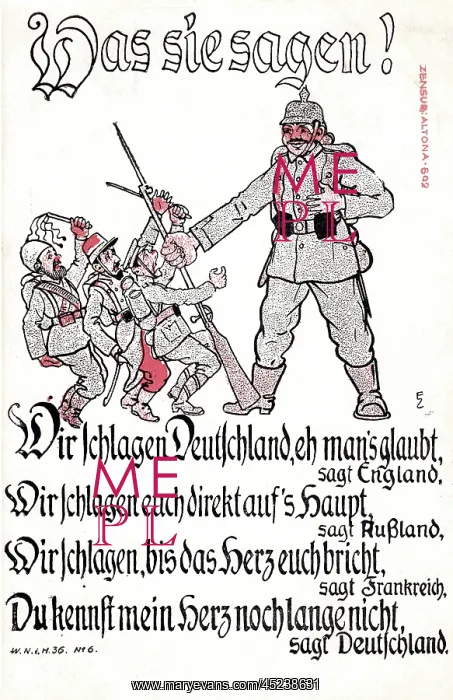 : WWI - Fieldpostcard : WWI - Fieldpostcard