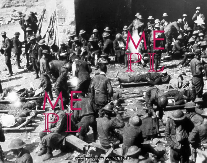 : WWI, First Aid Station, 1918 : WWI, First Aid Station, 1918
