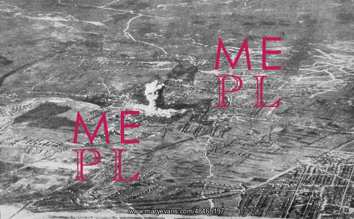 : WWI / FLANDERS EXPLOSION : WWI / FLANDERS EXPLOSION