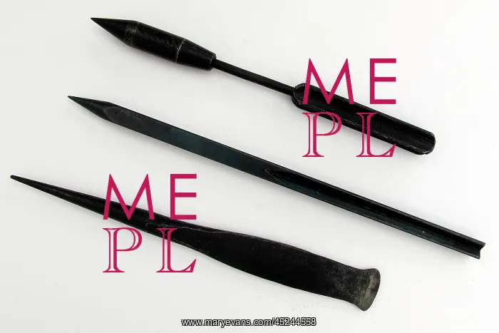 : WWI Flechette Dart with a flattened top and pointed end : WWI Flechette Dart with a flattened top and pointed end