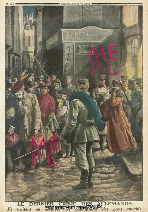 : WWI / FRENCH LEAVE HOME : WWI / FRENCH LEAVE HOME