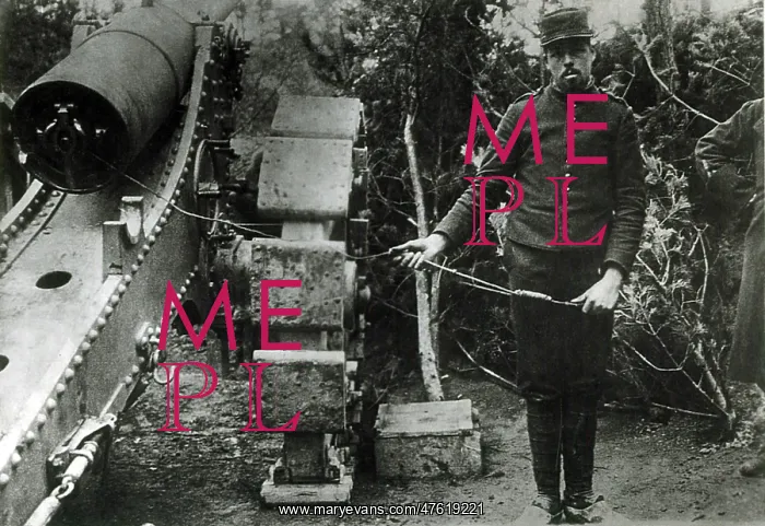 : WWI, French Siege Howitzer : WWI, French Siege Howitzer