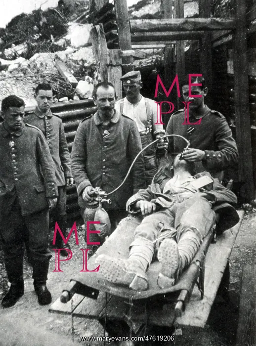 : WWI, German Aid Station : WWI, German Aid Station