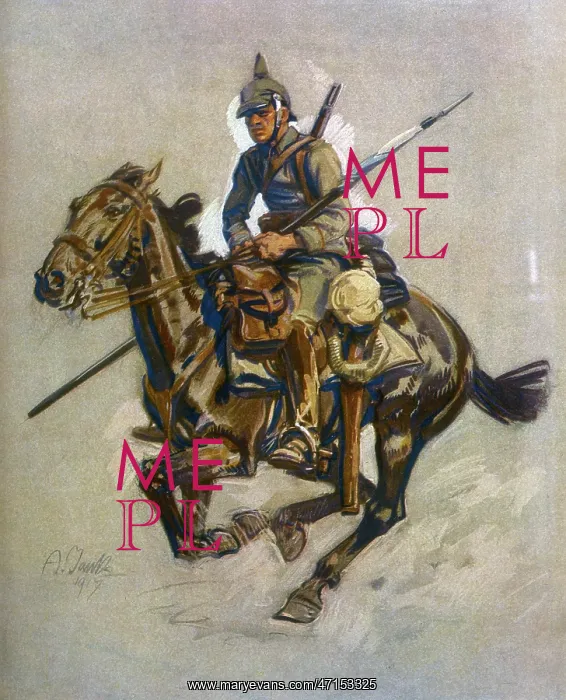  : WWI German Dispatch Rider