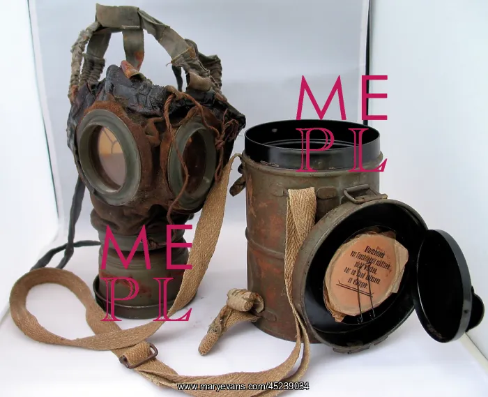  : WWI German gas mask 1918
