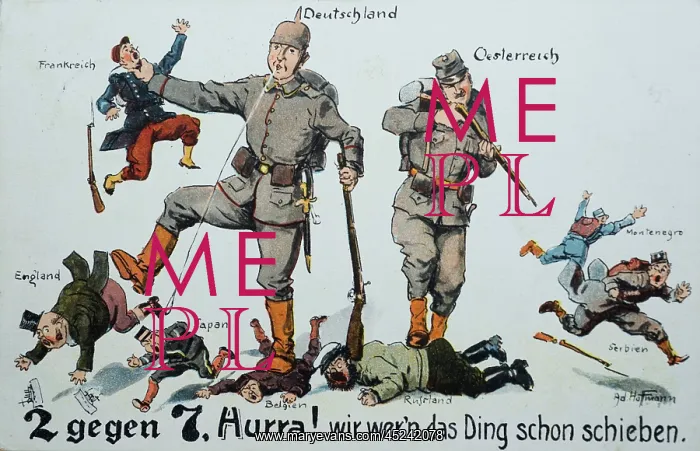 : WWI - German Propaganda : WWI - German Propaganda